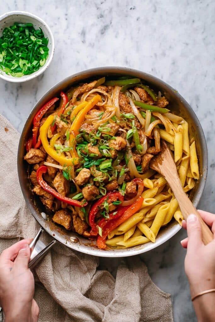 Spicy Buffalo Chicken Pasta Recipe