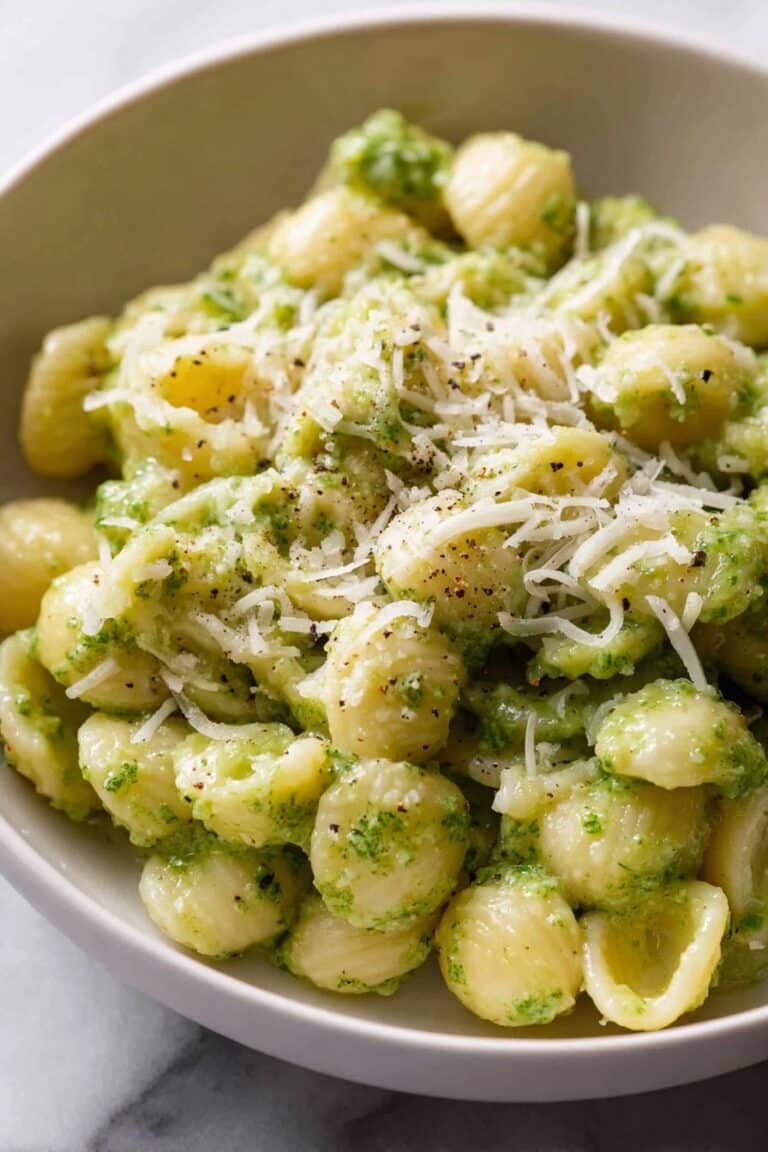 Quick Broccoli Pasta with Lemon and Cheese Recipe