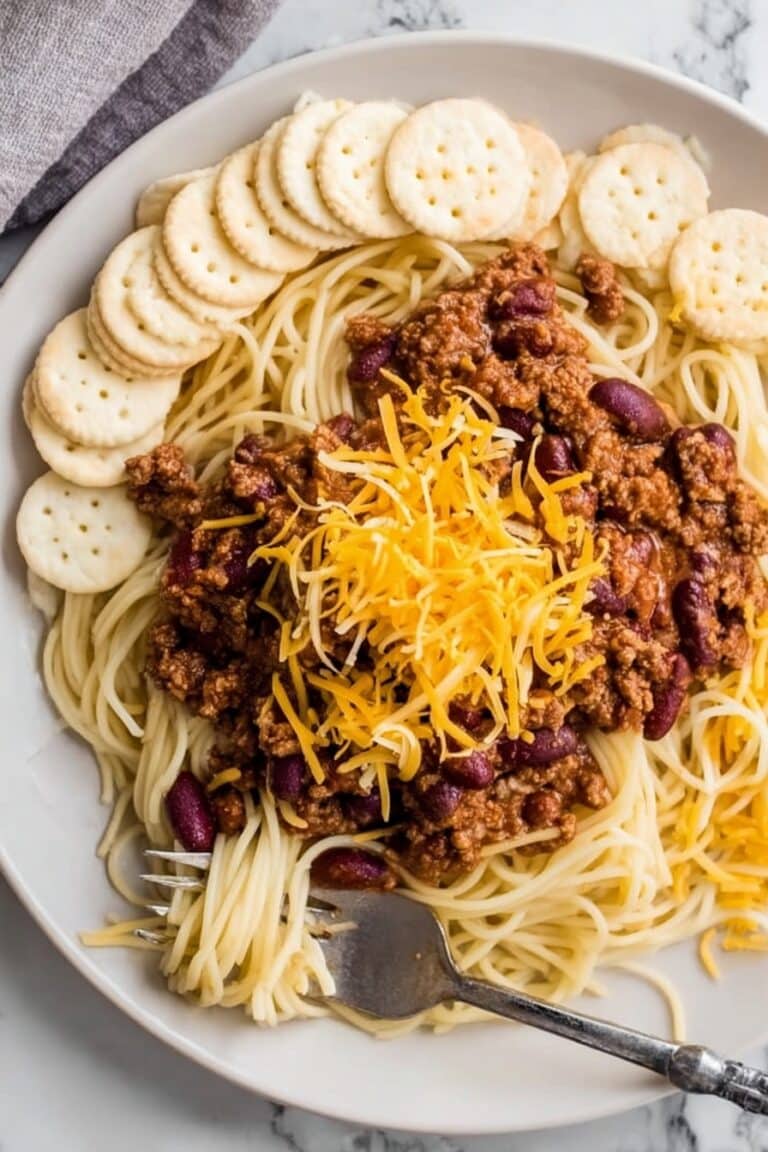 Easy Cincinnati Chili Spaghetti Recipe