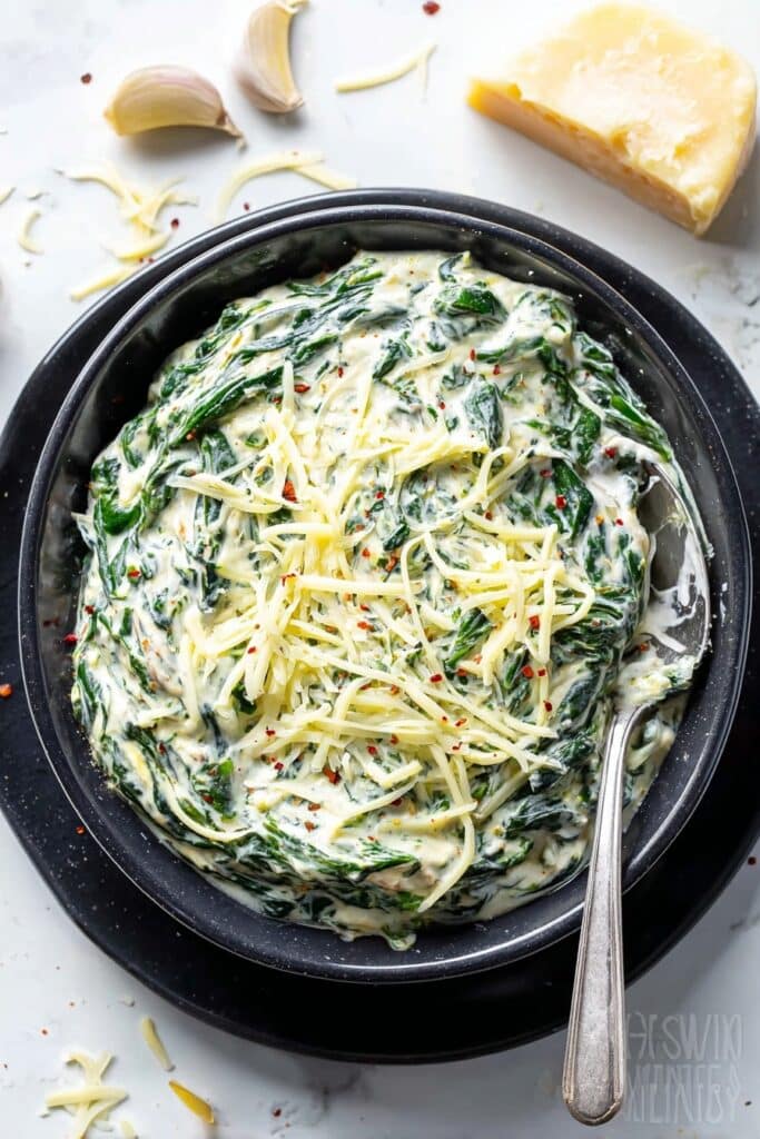 Creamed Spinach Recipe