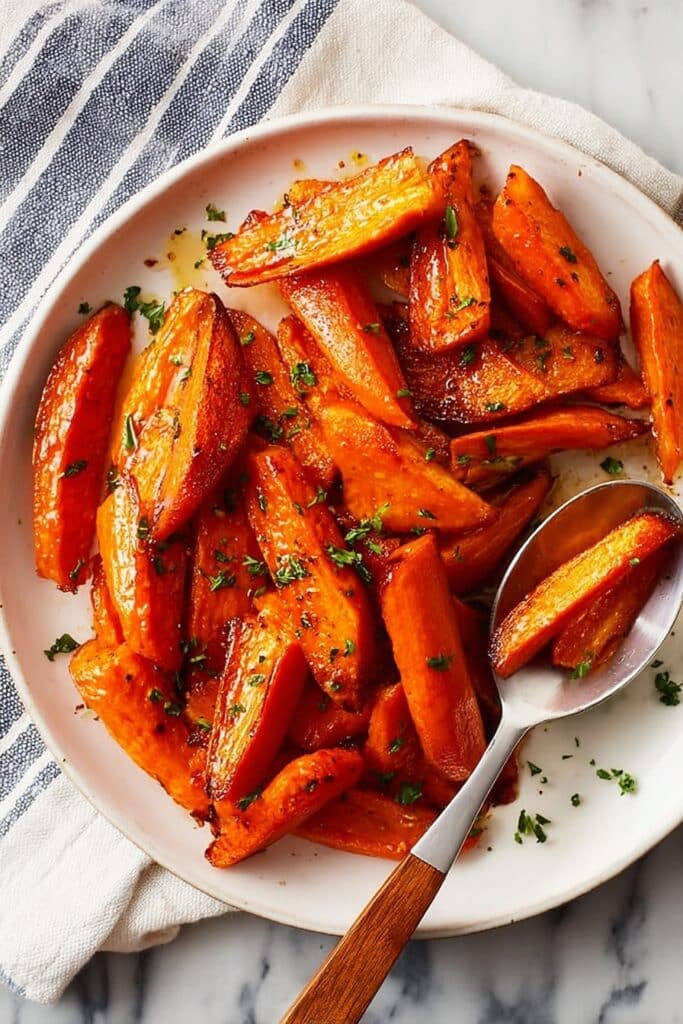 Sweet Honey Roasted Carrots Recipe