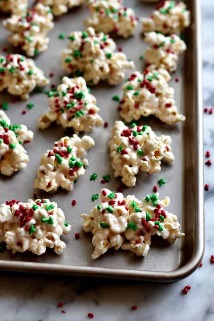 Holiday White Chocolate Haystack Cookies Recipe