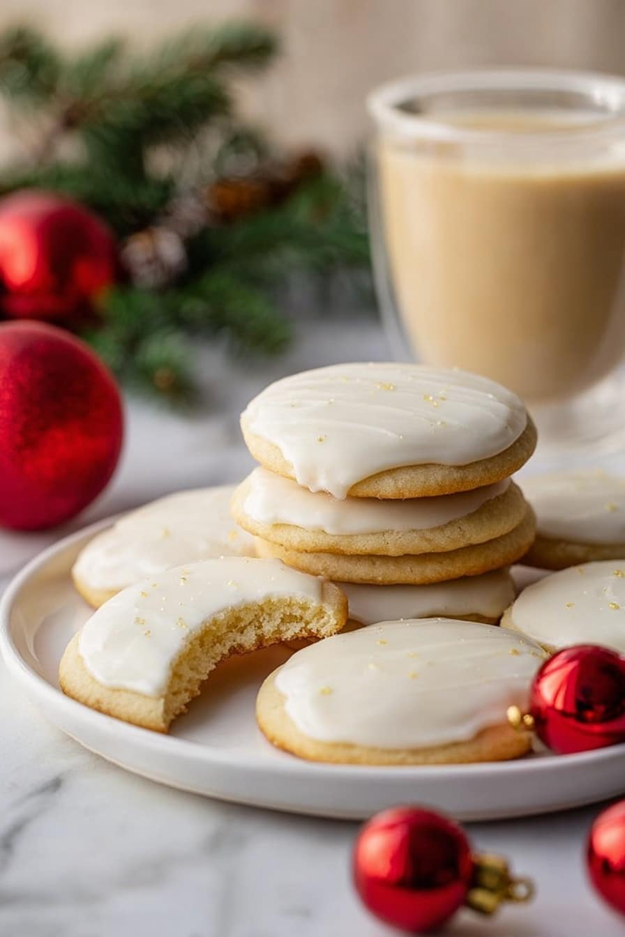 Eggnog Cookies with Frosting Recipe