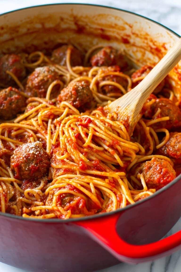 Homemade Spaghetti and Meatballs Recipe