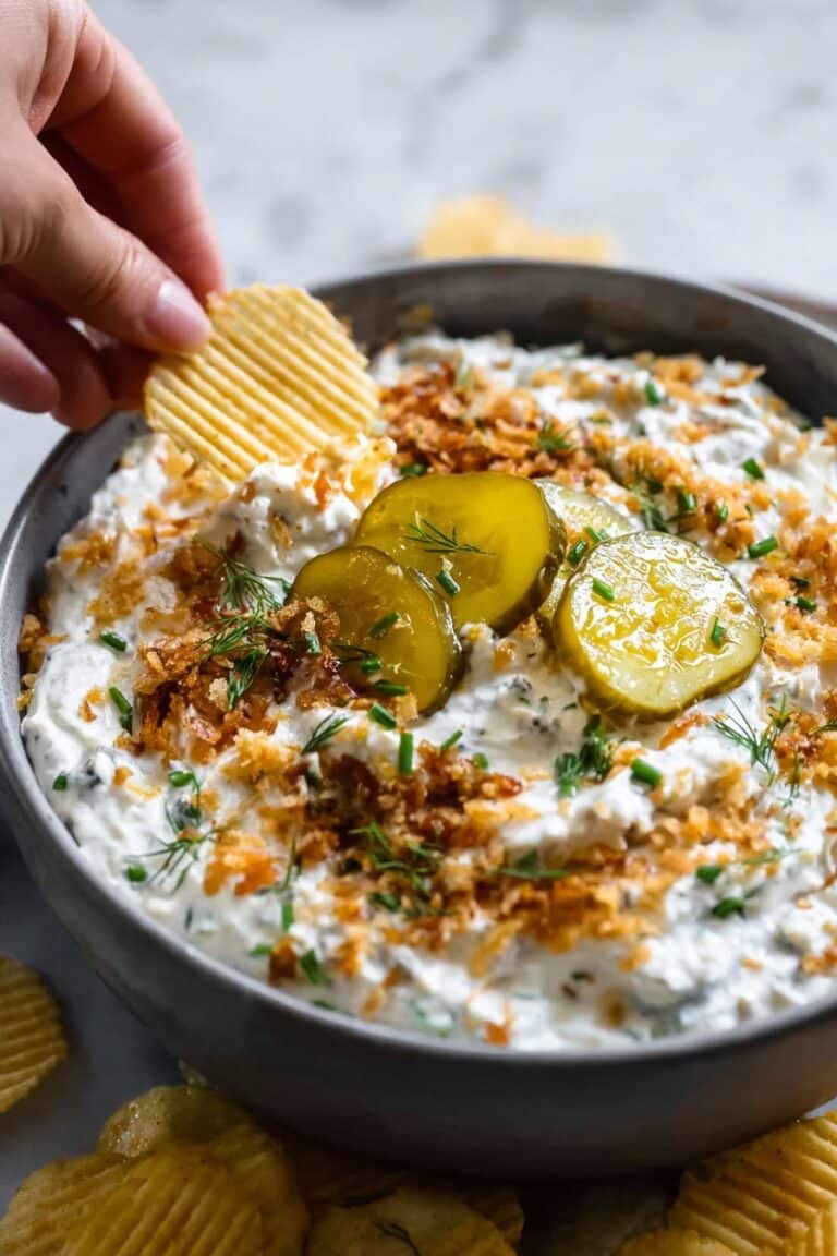 Ranch Fried Pickle Dip Recipe