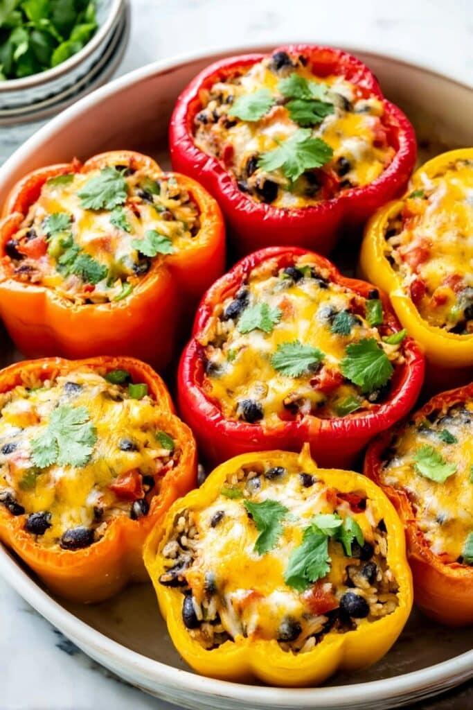 Mexican Stuffed Peppers with Ground Beef Recipe