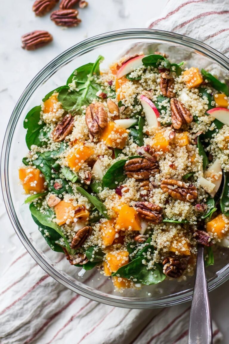 Roasted Butternut Squash Quinoa Salad Recipe