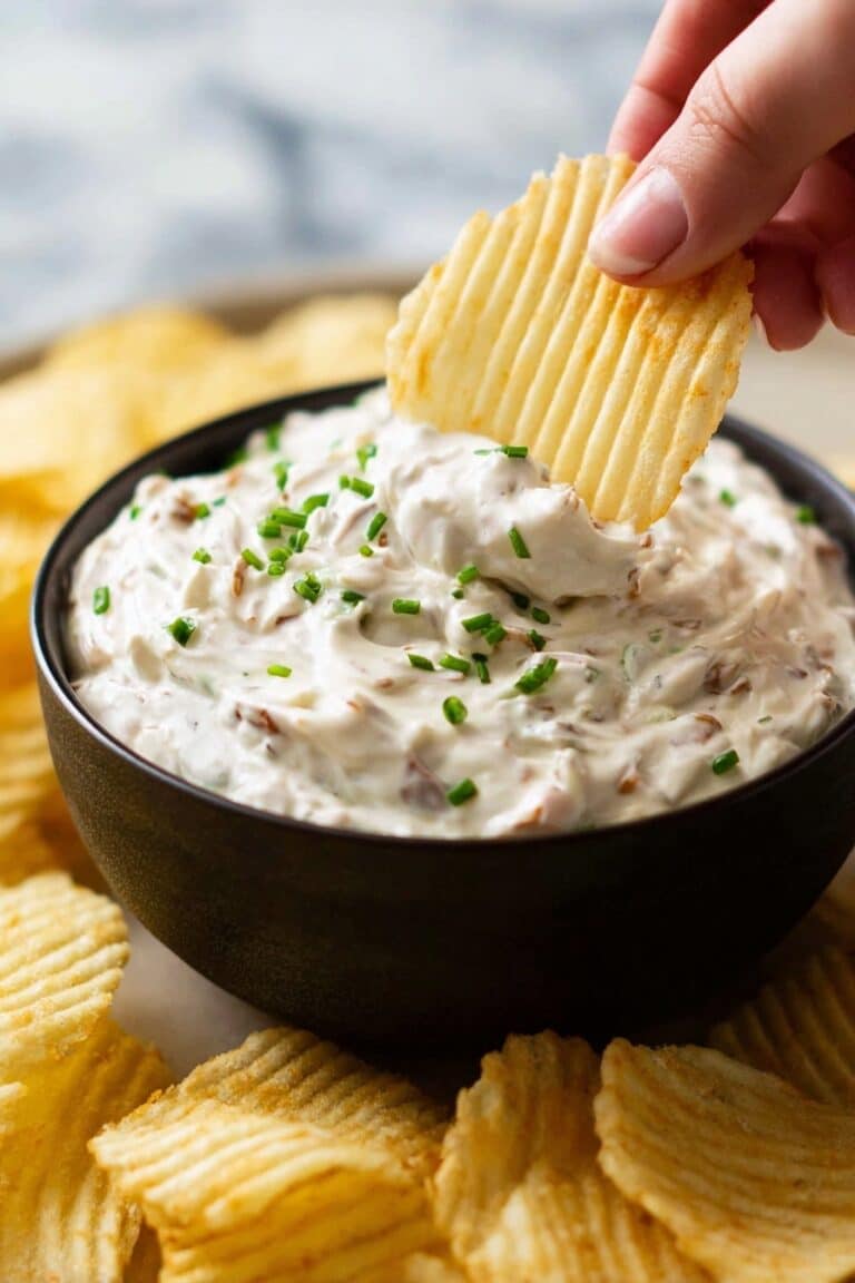Homemade French Onion Dip Recipe