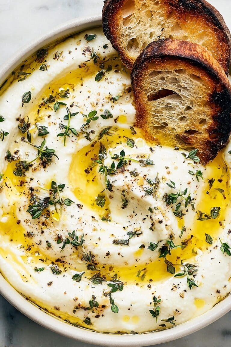 Whipped Ricotta Honey Dip Recipe