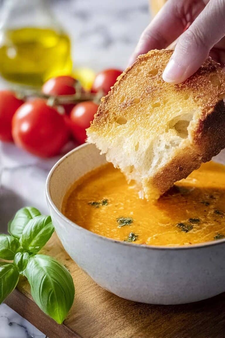 Creamy Roasted Tomato Soup Recipe