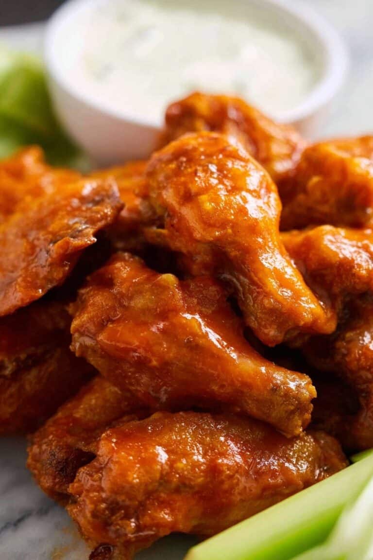Crispy Oven-Baked Buffalo Wings Recipe