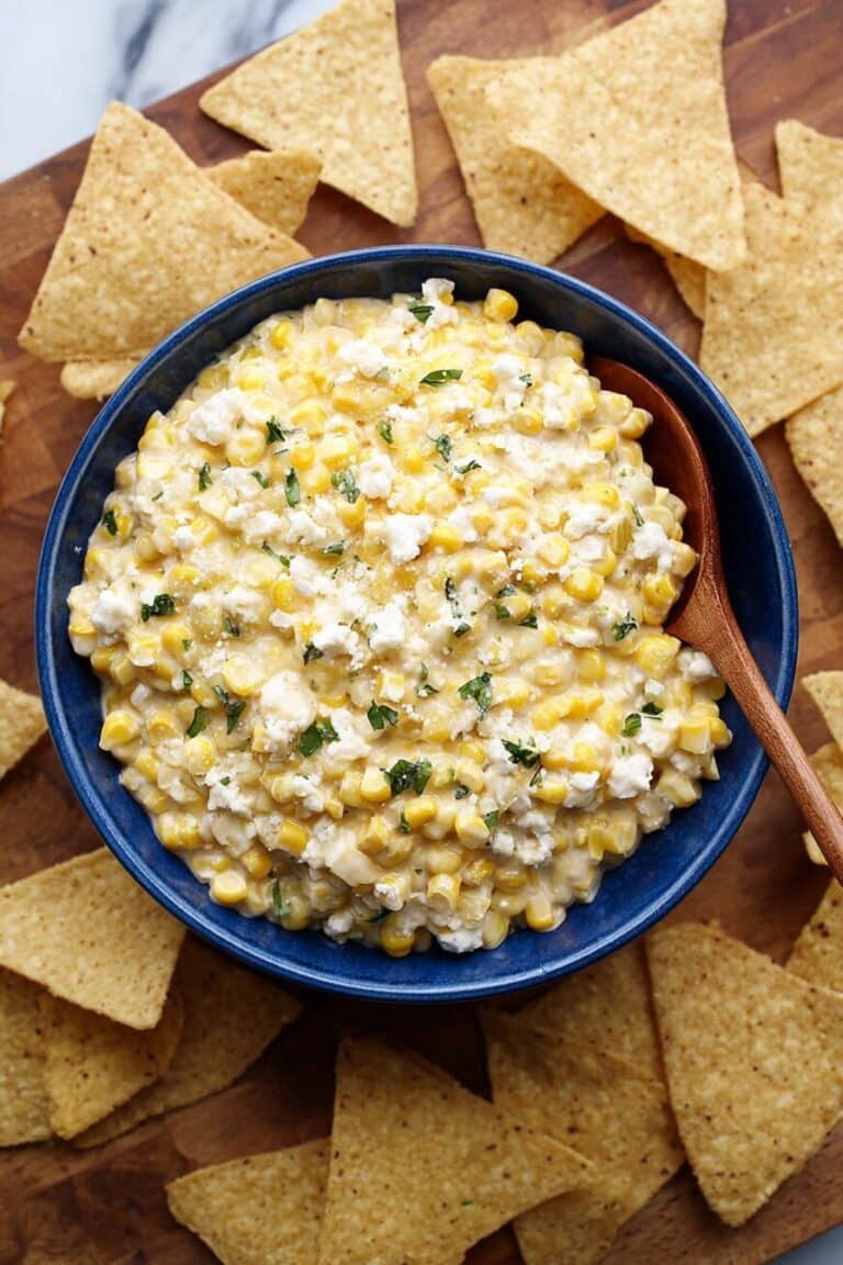Mexican Corn Dip with Roasted Corn Recipe