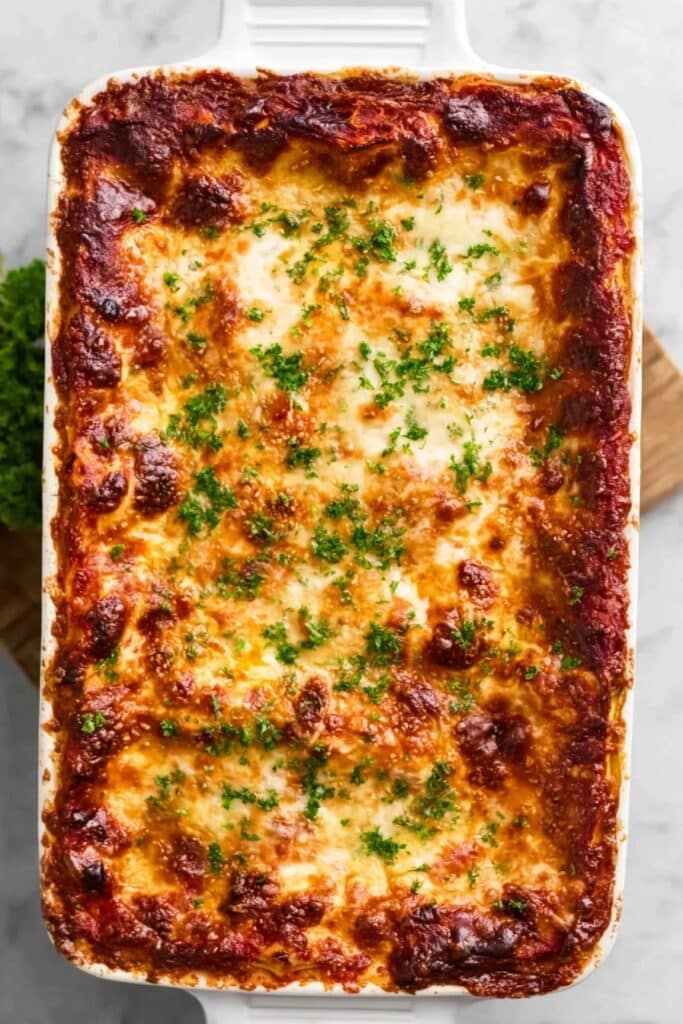 Homemade Lasagna with Italian Sausage Recipe