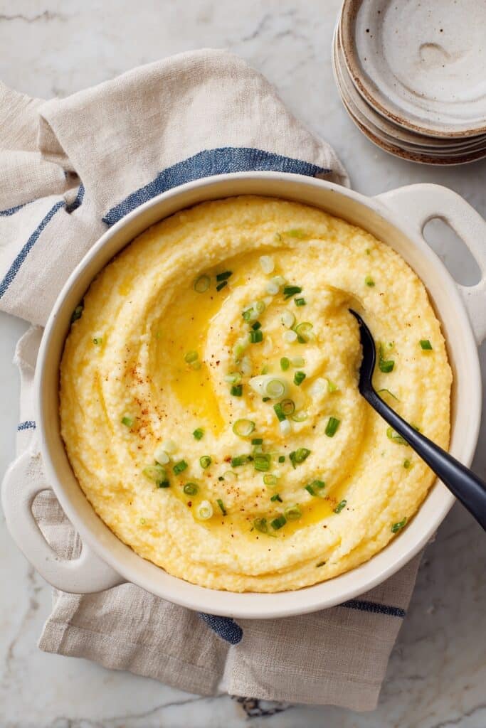 Creamed Corn Grits Recipe