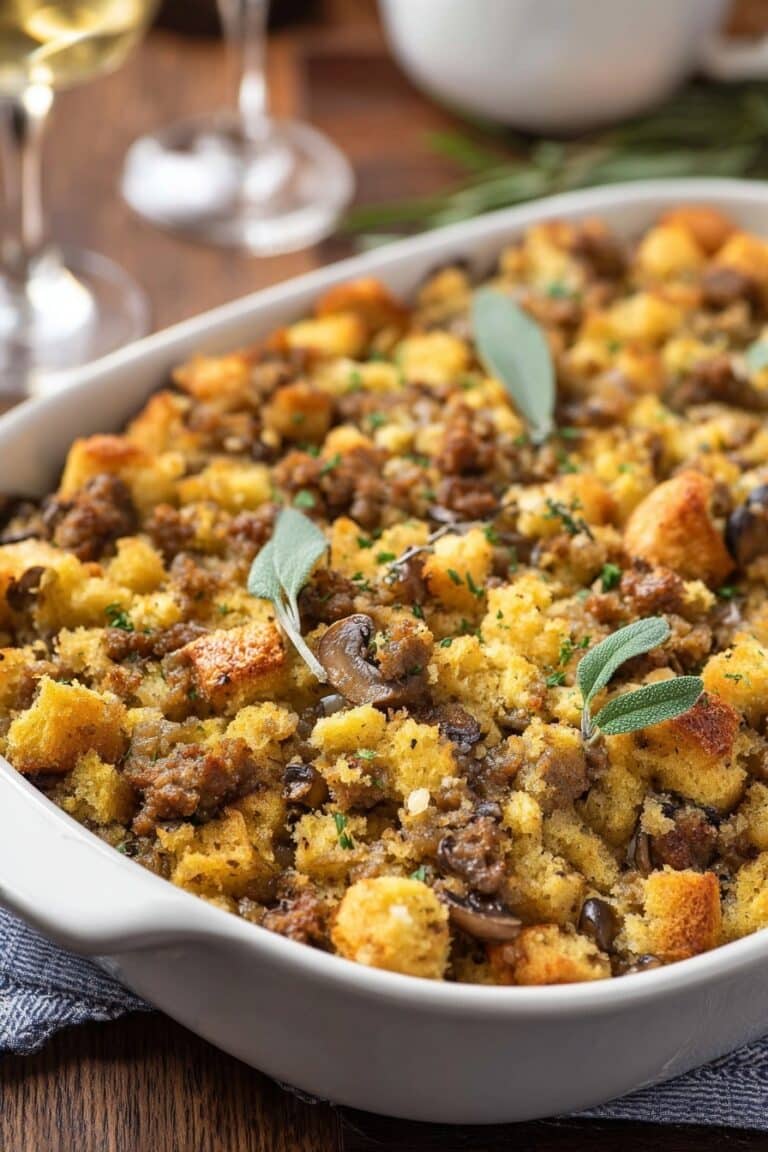 Sausage and Chestnut Stuffing Recipe