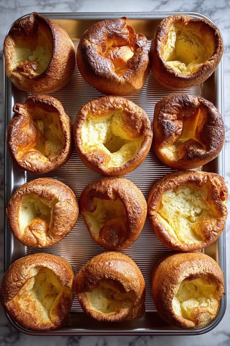 Fluffy Popovers with Lofty Texture Recipe