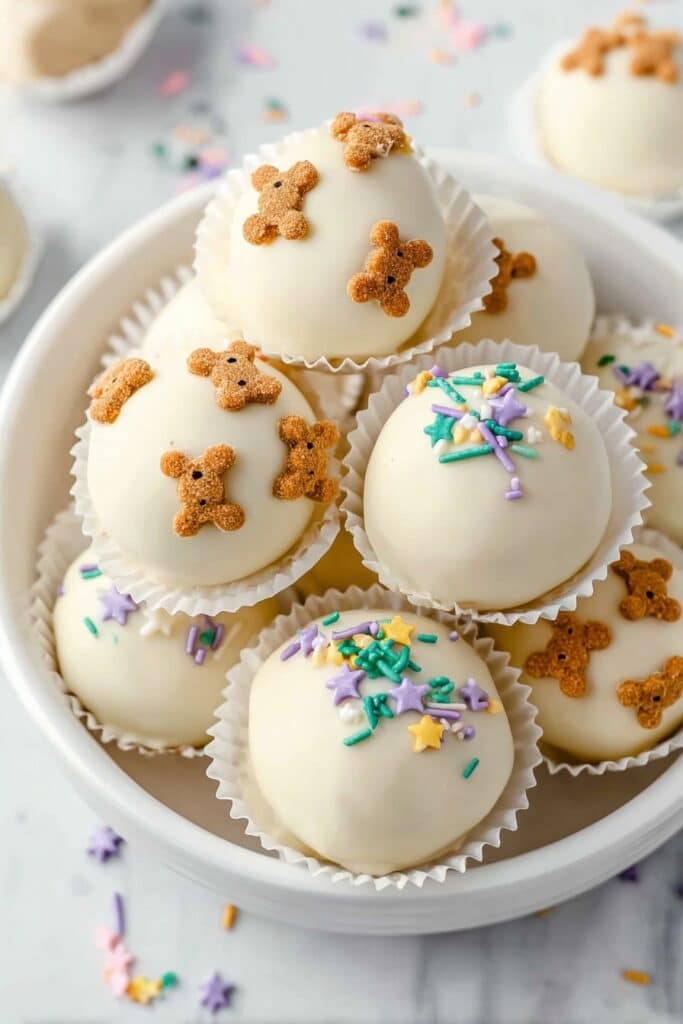 Gingerbread Truffles with White Chocolate Recipe