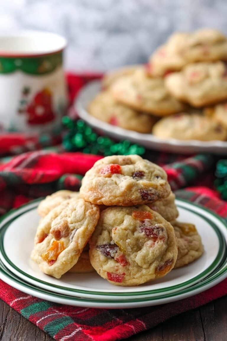Fruitcake Cookies with Dried Fruit and Nuts Recipe