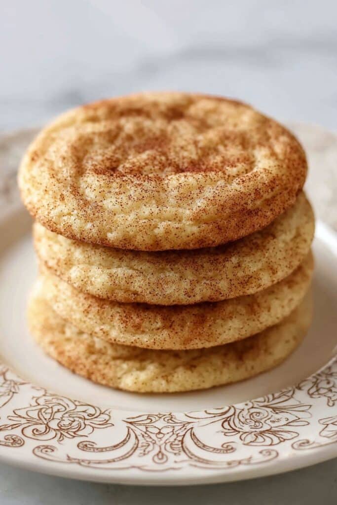 Easy Soft Snickerdoodle Cookies Recipe
