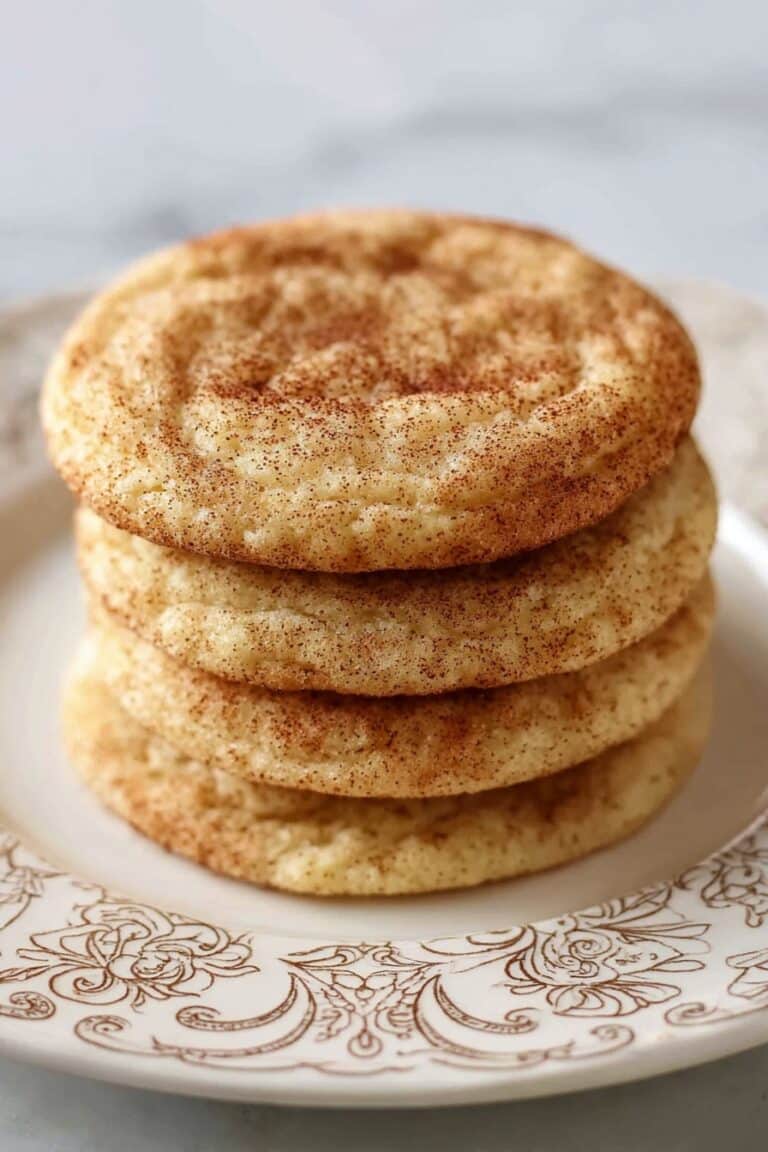 Easy Soft Snickerdoodle Cookies Recipe
