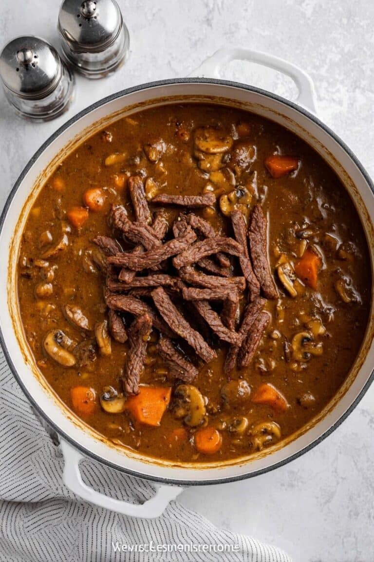 Easy Beef Stroganoff Recipe with Creamy Sauce Recipe