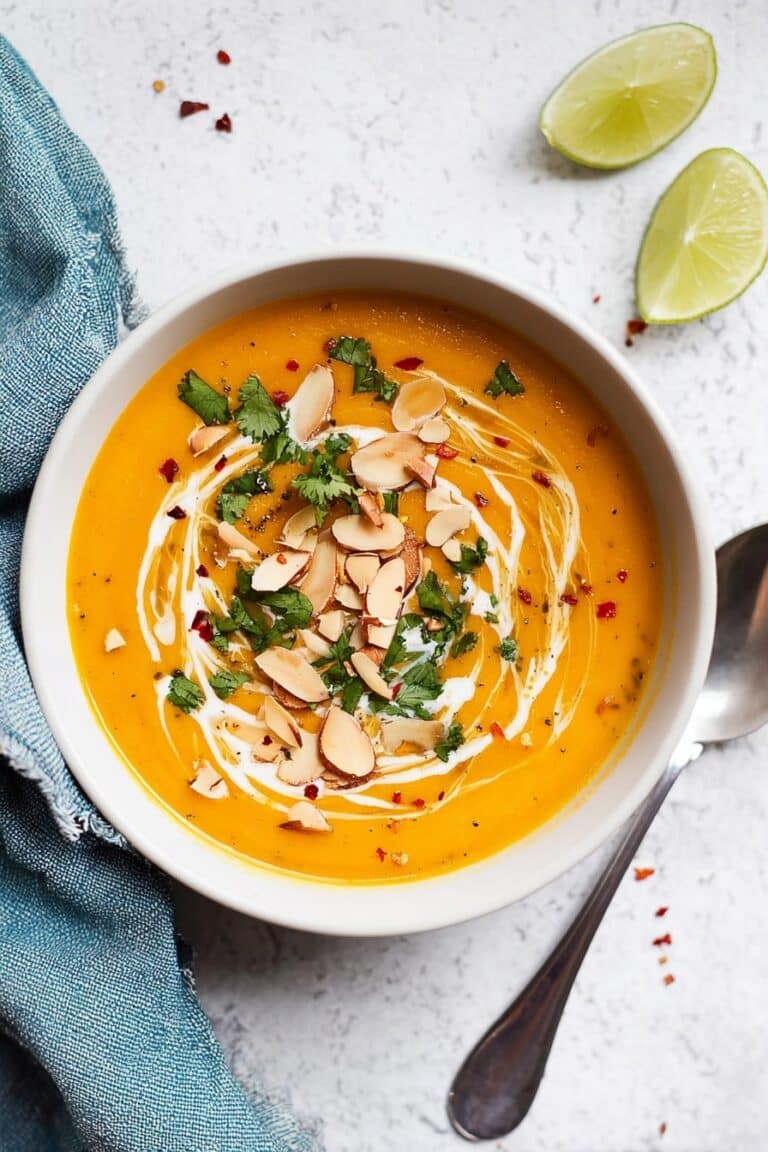 Instant Pot Thai Butternut Squash Soup Recipe