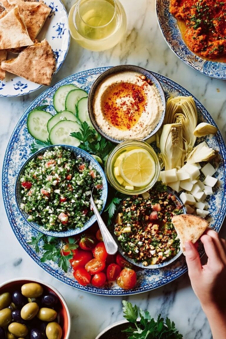 Mediterranean Mezze Platter Recipe