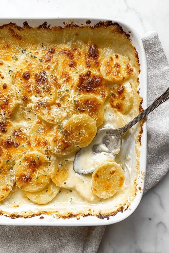 Cheesy Scalloped Potatoes Recipe