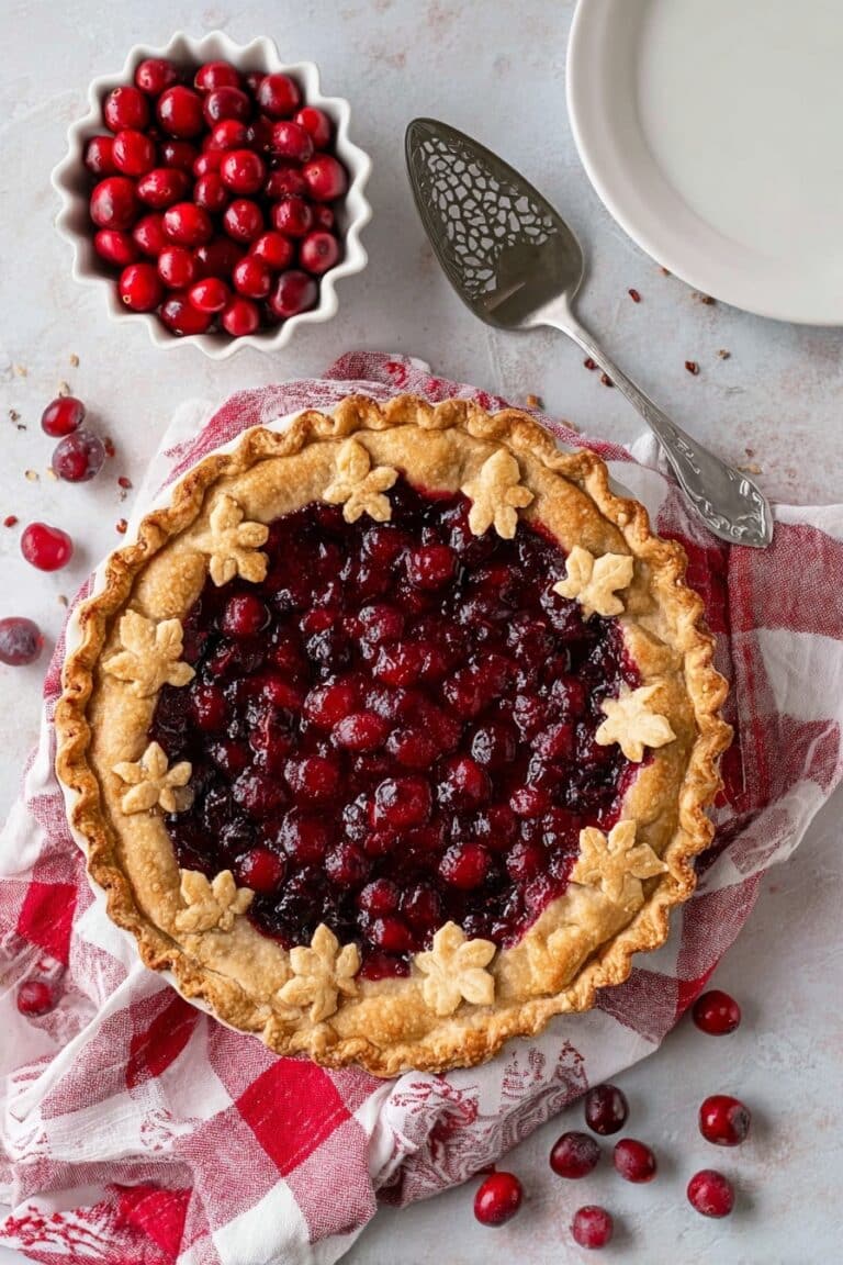 Cranberry Orange Pie Recipe