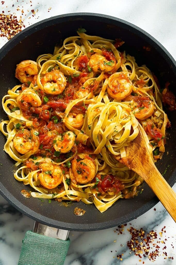 Spicy Shrimp Fra Diavolo Recipe