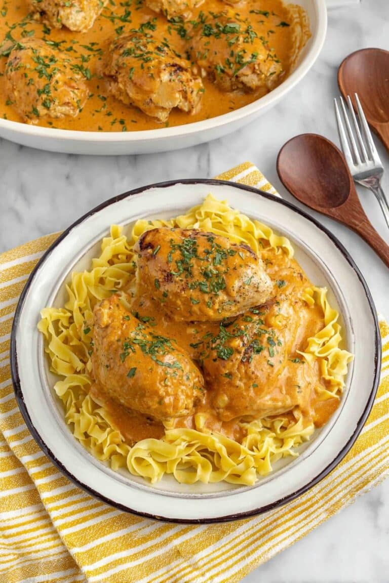 Authentic Chicken Paprikash Recipe