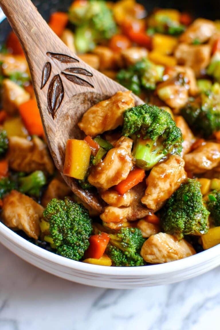 Easy Chicken Stir Fry with Veggies Recipe