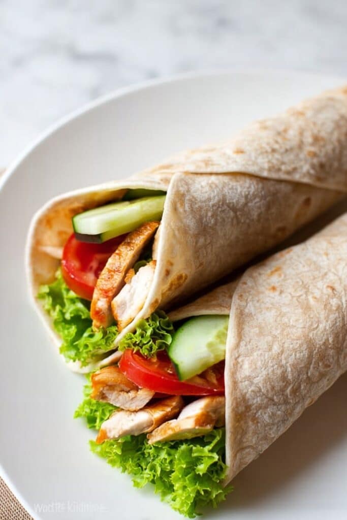 Sweet Chili Chicken Wrap Recipe