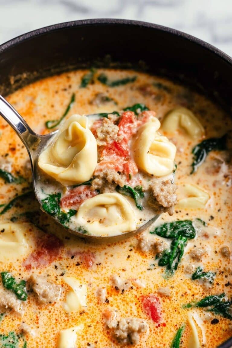 Italian Sausage Tortellini Soup Recipe