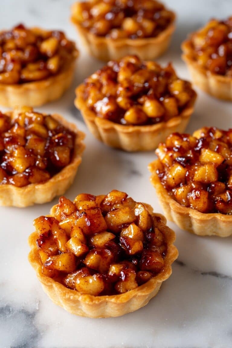 Mini Apple Tarts with Flaky Pie Dough Recipe