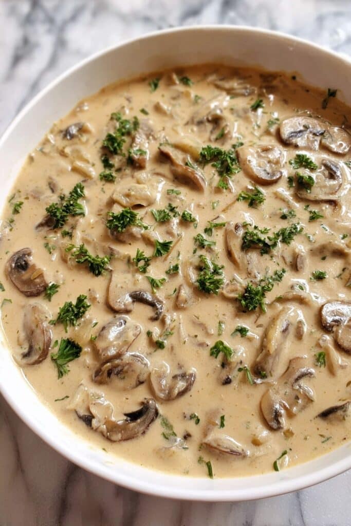 Creamy Mushroom Hunters Sauce Recipe