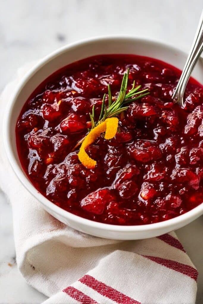 Homemade Cranberry Sauce with Orange Recipe