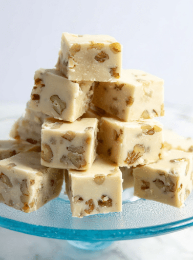 Maple Walnut White Chocolate Fudge Recipe