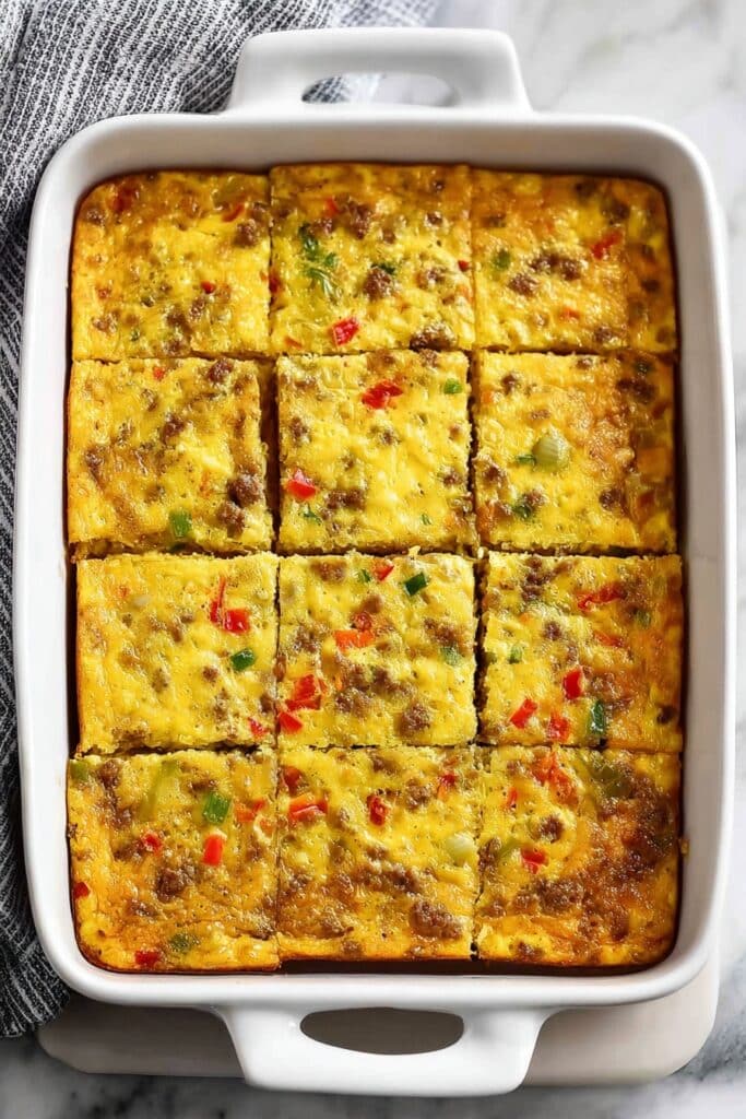 Sausage and Egg Breakfast Casserole Recipe