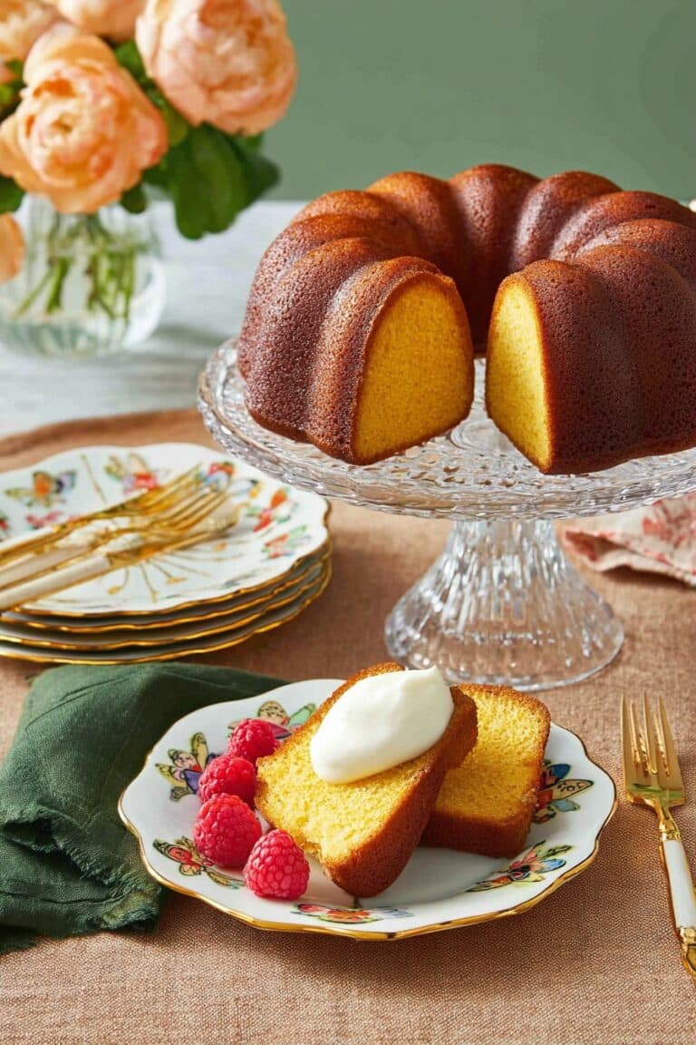 Moist Rum Cake Recipe