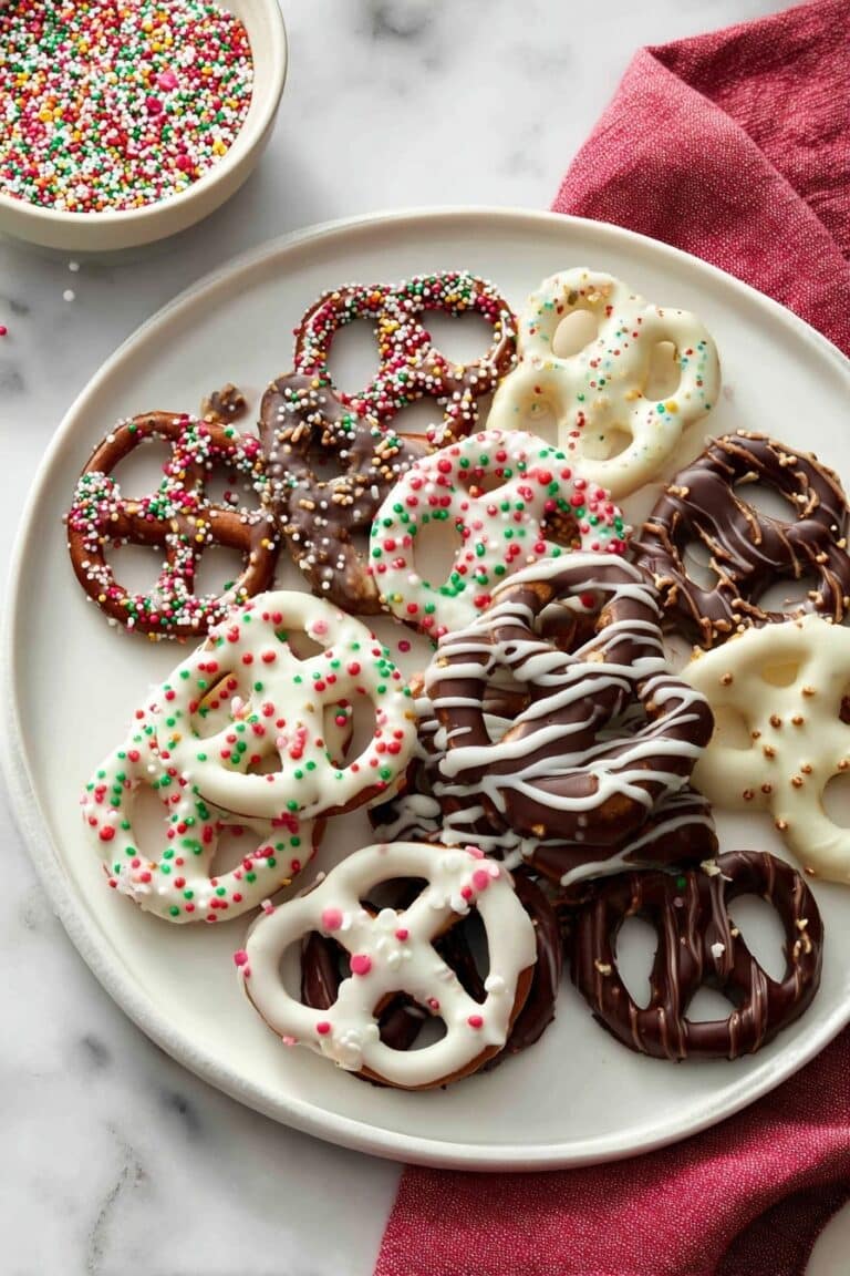 Chocolate Covered Pretzels Easy Recipe