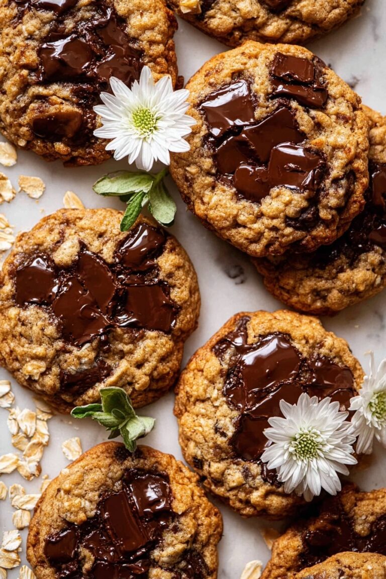 Brown Butter Oatmeal Chocolate Chip Cookies Recipe