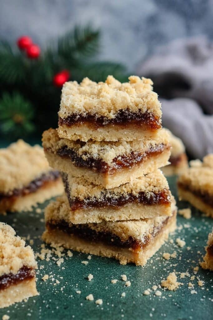 Mince Pie Crumble Bars Recipe