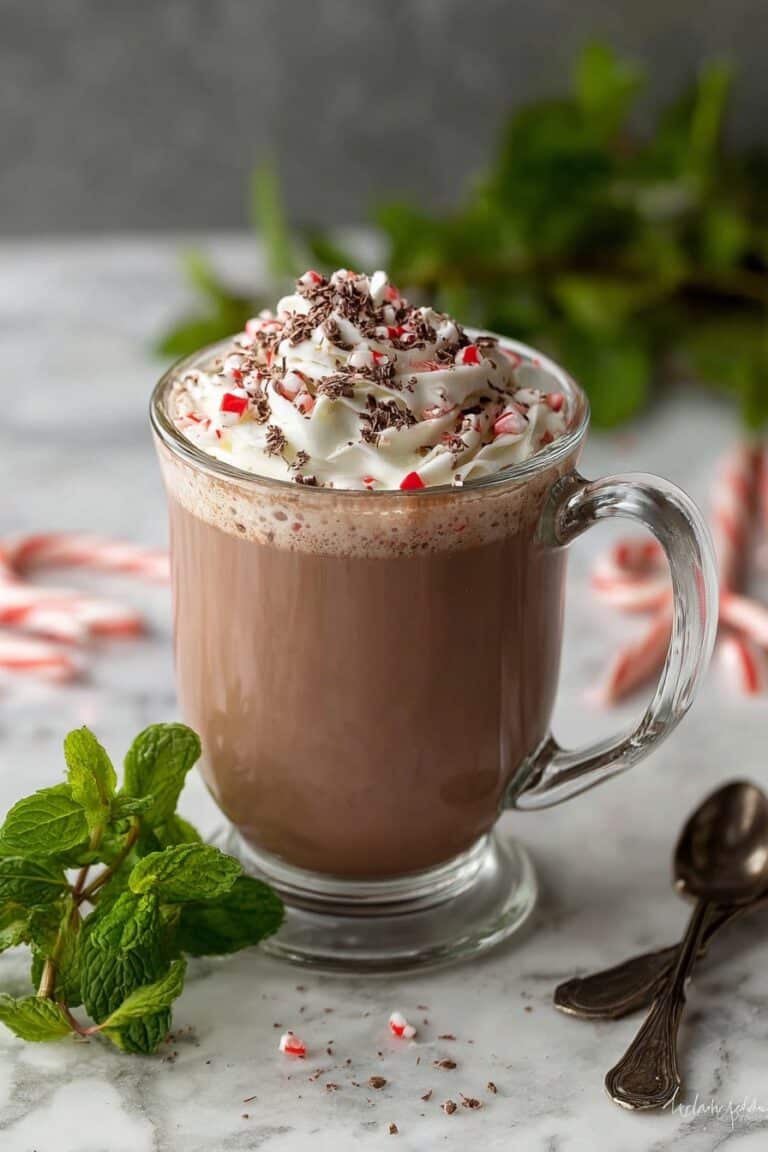 Peppermint Mocha Coffee Drink Recipe
