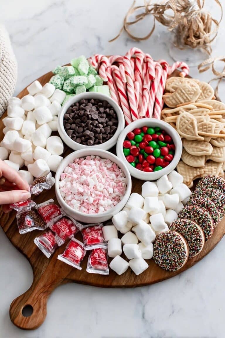 Hot Chocolate Charcuterie Board Ideas Recipe