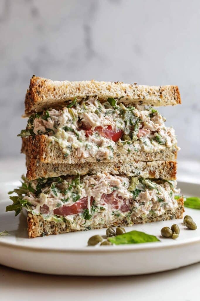 Tunacado Sandwich with Tuna and Avocado Recipe