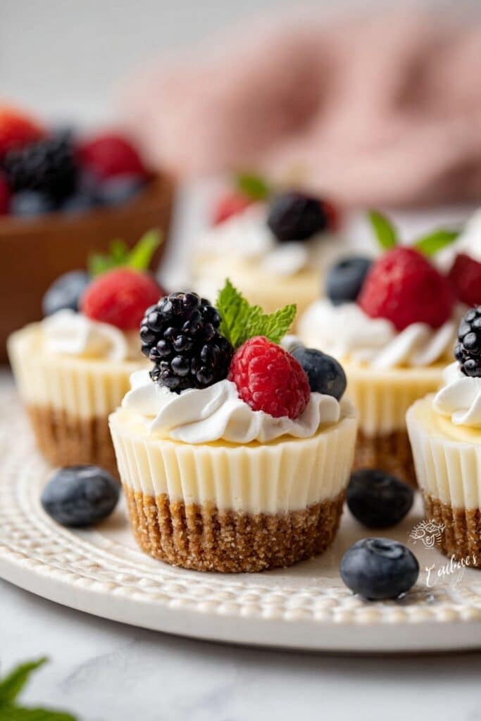 Cream Cheese Mini Cheesecakes Recipe