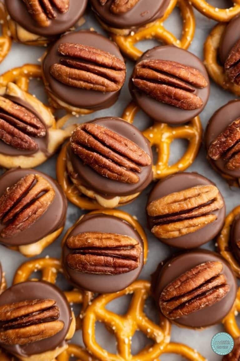 Easy Pretzel Rolo Turtles Recipe