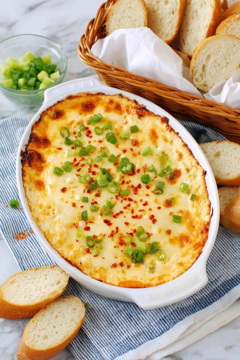 Cheesy Roasted Cauliflower Dip Recipe