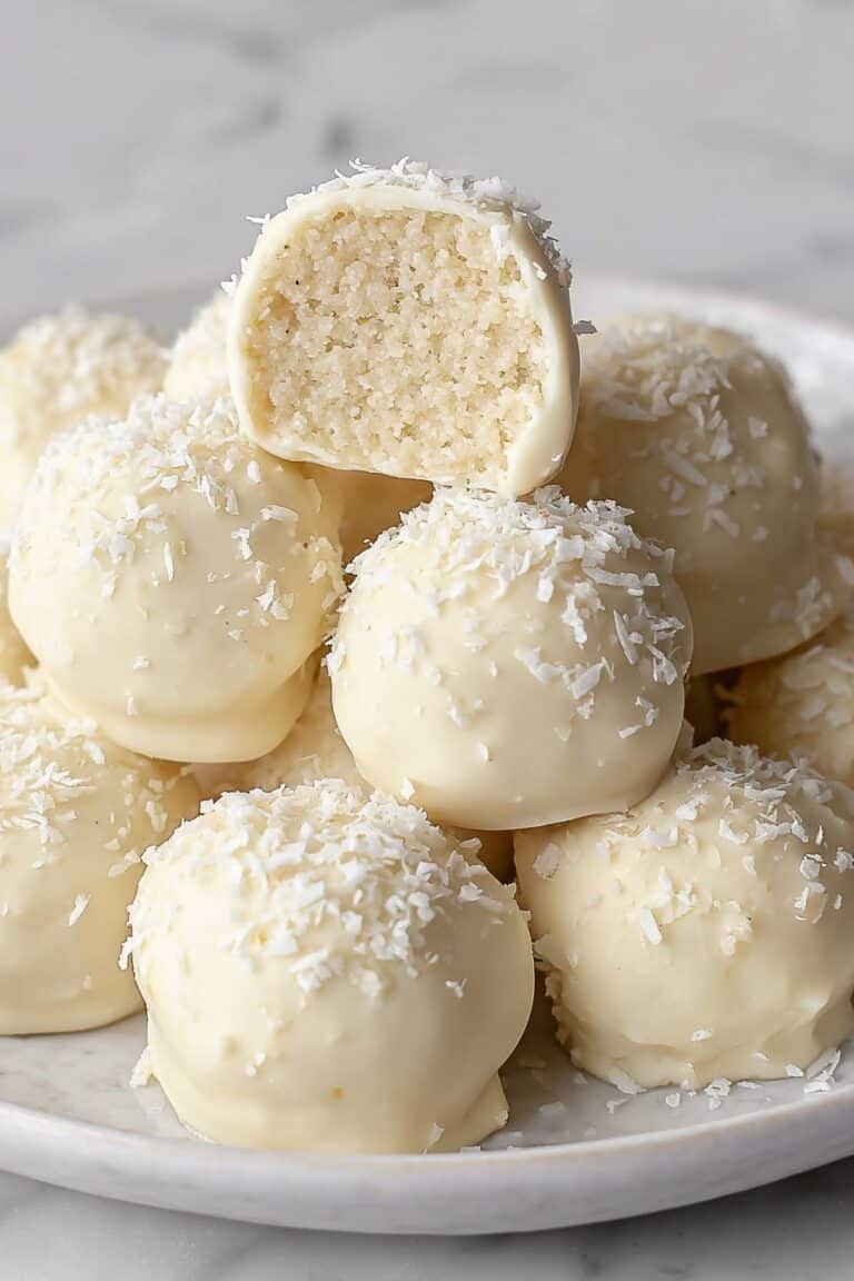 Coconut Snowball Truffles Recipe